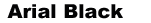 Arial Black